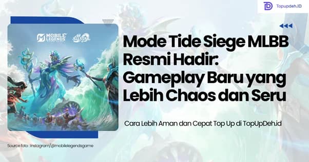 Mode Tide Siege MLBB 2026: Mode Baru 3 Player yang Bikin Gameplay Lebih Intens